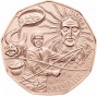 5 Евро Австрия Новогодняя монета "Подарок Удачи" (2014 года)